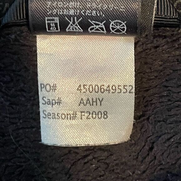 The North Face Osito Pile Fleece Jacket Black Full Zip XL - Picture 13 of 15